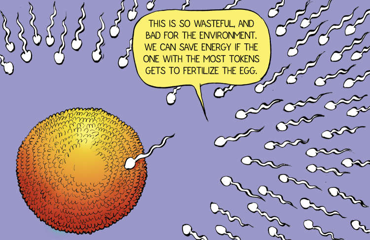 The energy required by proof-of-work is an efficient and powerful force of nature. Proof-of-stake is a misunderstanding and obfuscation of this force. Failure to understand the benefits of physical work is a failure to understand #Bitcoin.