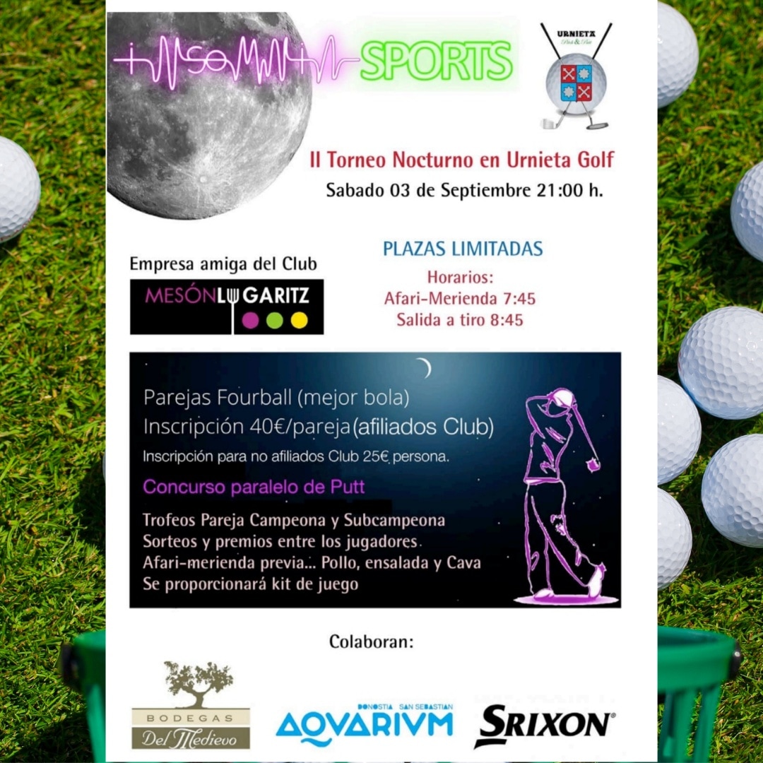 avonymas1's tweet photo. El 3 de septiembre tienes una cita muy especial en #urnieta
Torneo de #golf nocturno, no te lo pierdas

#torneo #IMPRESIONANTE #nocturno #golfistas https://t.co/X9xr8j09nb