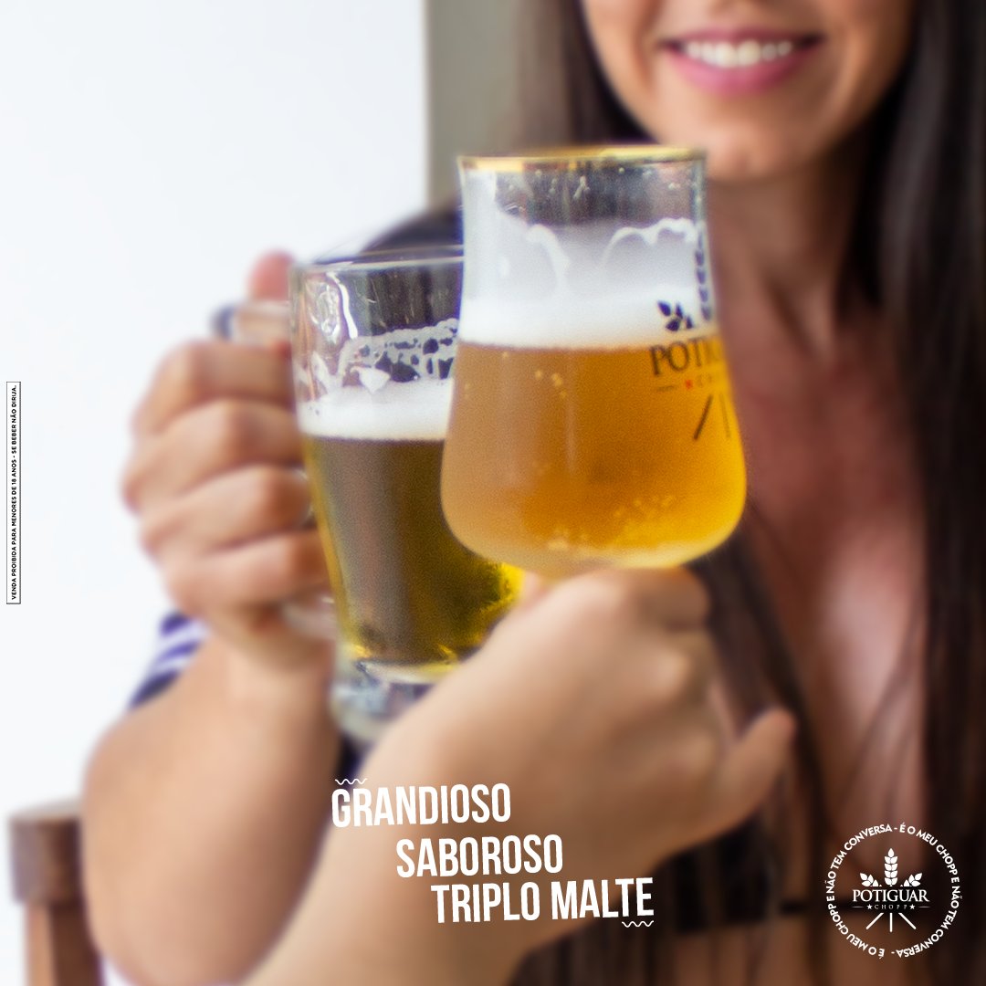 ChoppPotiguar's tweet photo. Quem Brinda grandioso, ah Brinda com o Melhor triplo malte 🍻
O Nosso tim-tim é com Potiguar Chopp e o seu? 🍻😉

#triplomalte #potiguarchopp #chopp #maiaraemaraisa https://t.co/Tn5MR5Ed94