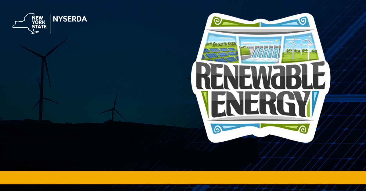 NYSERDA's tweet photo. NYS's 3rd solicitation under Tier 2 large-scale #renewableenergy procurement program is seeking proposals from existing privately-owned hydro & land-based #windgenerators that entered operation prior to 1/1/15. Webinar today at 3:30 pm w/ more info. https://t.co/wYsZEazYYp https://t.co/G35ELYvJTe