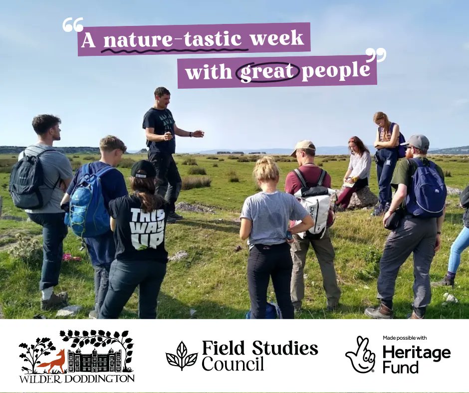 Aged 16–25? Fascinated by the natural world? Thinking of an environmental career? 

This Young Darwin Scholarship with <a href="/DoddingtonHall/">Doddington Hall</a> <a href="/FieldStudiesC/">Field Studies Council</a> is a great opportunity. It offers a 90% subsidised week-long experience, plus ongoing support

👉 ow.ly/88Ij50KhmSj