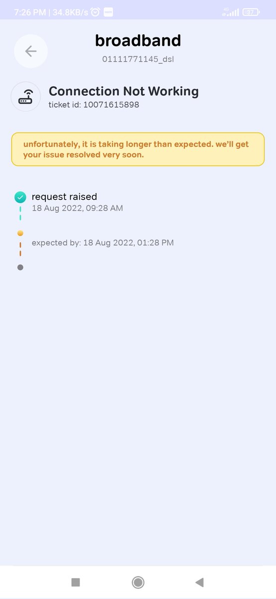 Ashutosh201186's tweet photo. @airtelindia @Airtel_Presence I've been trying to get this issue resolved for over a week now. One of your executive with mob no 080 4731 8802 named suraj is giving excuses for past 4-5 days .. what services are you giving .. ur cust care is non responsive.. whole system is dull https://t.co/n5bZyYIIIC