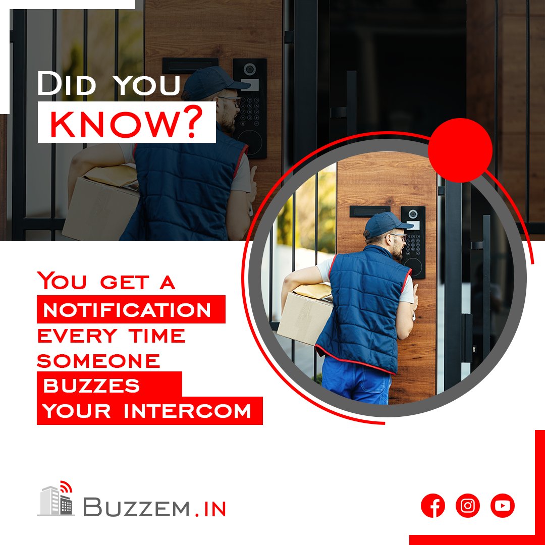 buzzem_in's tweet photo. https://t.co/LA5UmyTZYA sends a notification to your phone when someone buzzes your intercom, so you can then provide access to your building.👌 💫

#buzzemin #doorbell #buildingbuzzer #apartment https://t.co/kbxJvuc4uP