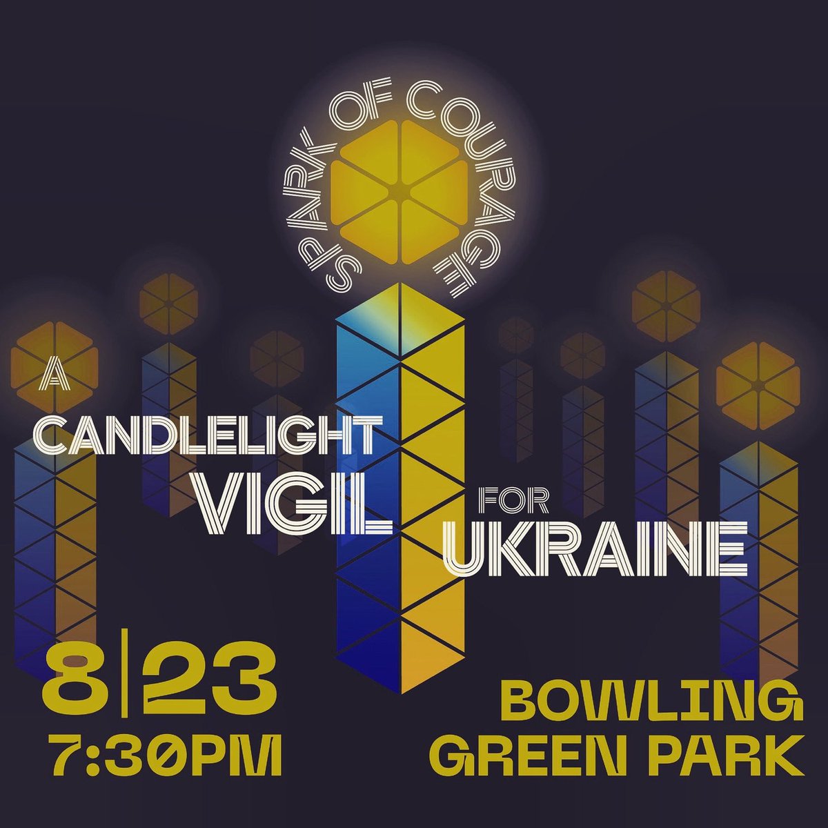 razomforukraine's tweet image. Join us in celebrating Ukrainian Independence Day in #NYC this week! 👇
🕯 Today: #SparkofCourage Candlelight Vigil - Bowling Green Park
🎶Tomorrow: Fima Chupakhin Concert - Washington Sq. Park 
🌳 Tomorrow: Unfurling the Banner of Courage - Central Park