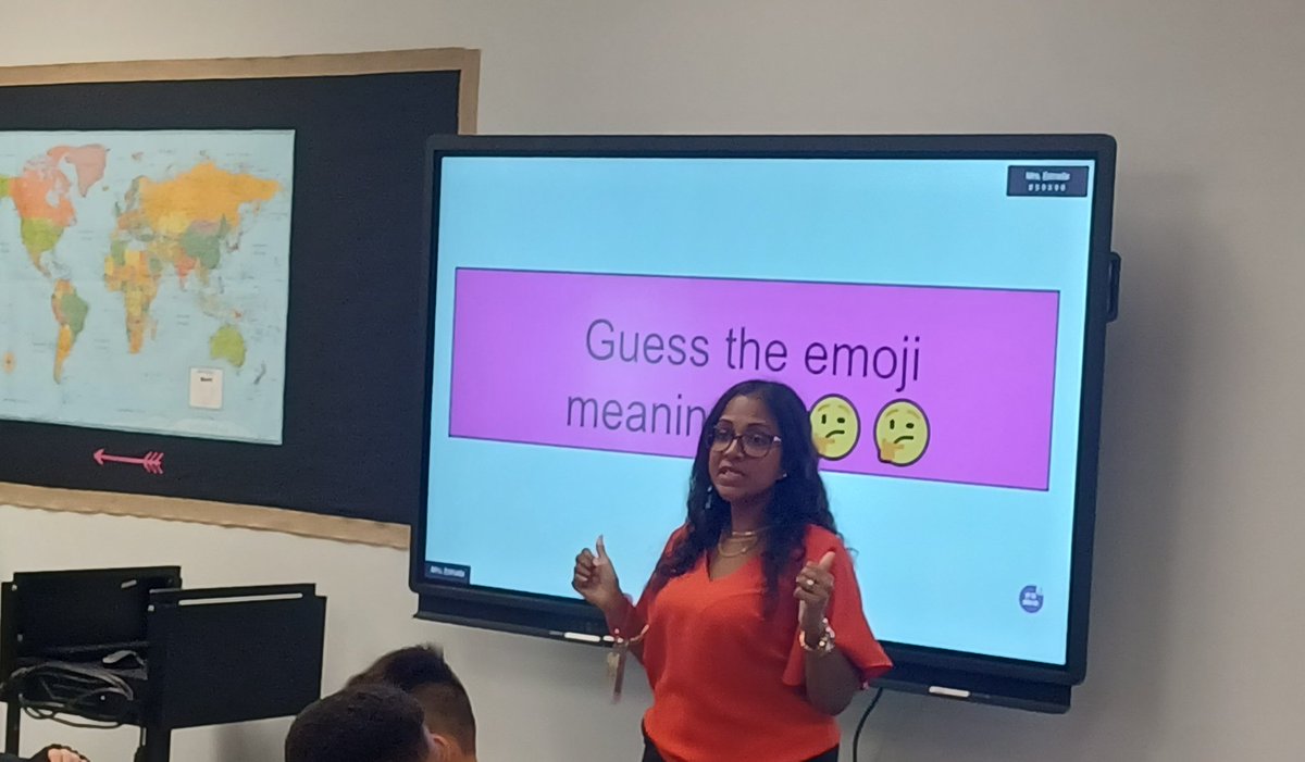 kimseiley's tweet photo. Guess the Emoji Meaning country warmup today at SJH. Great job Mrs. Estrada. #TeamSJH #WISDGreatness #Wallersocialstudies #bestdepartmentever https://t.co/jkgH0GtRtq