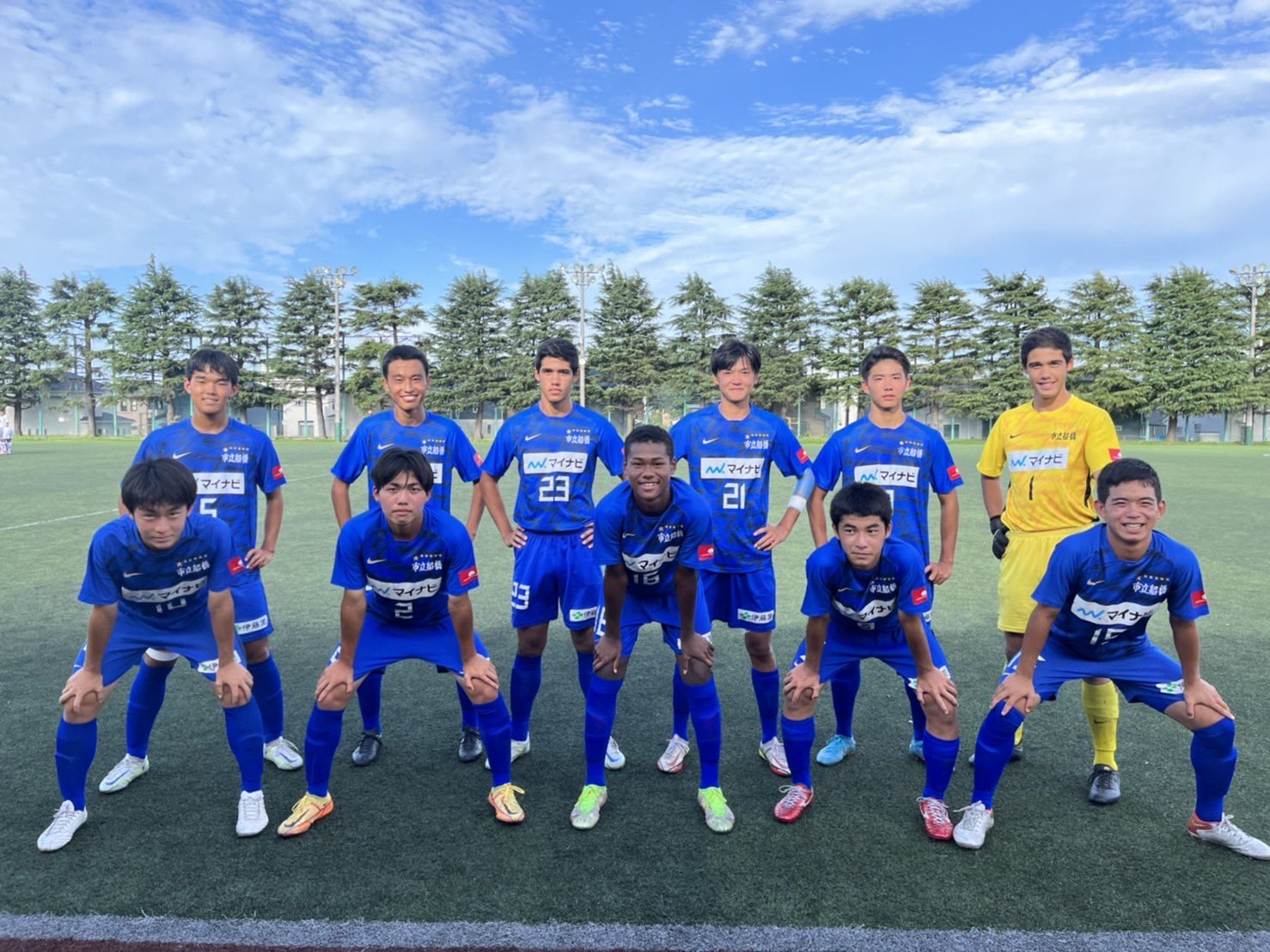 公式 市立船橋高校サッカー部 船橋招待 Funabashi U18 Twitter
