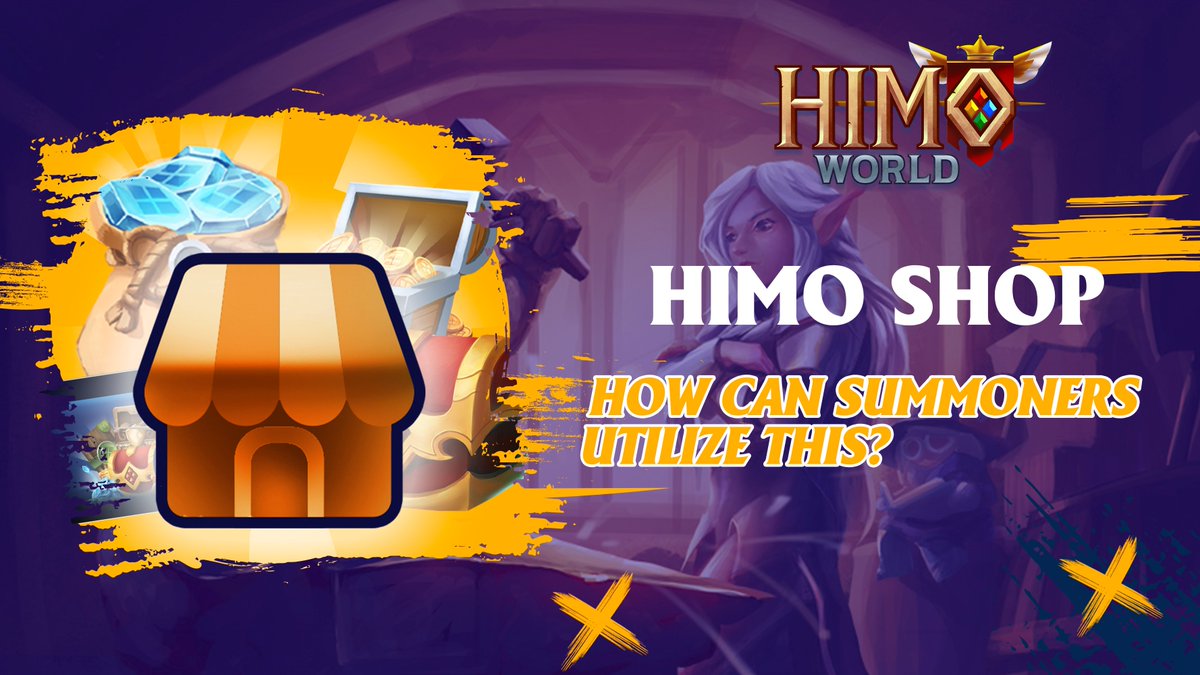 HIMO SHOP: HOW CAN SUMMONERS UTILIZE THIS? 💪 Welcome back! Himo Shop has been released with promising items for all Summoners! 📌 Just remember this! Take advantage of Himo Shop to win your battles now! ⚔️ How? Read for more: t.me/HimoWorldOffic… #HimoWorld #HimoShop