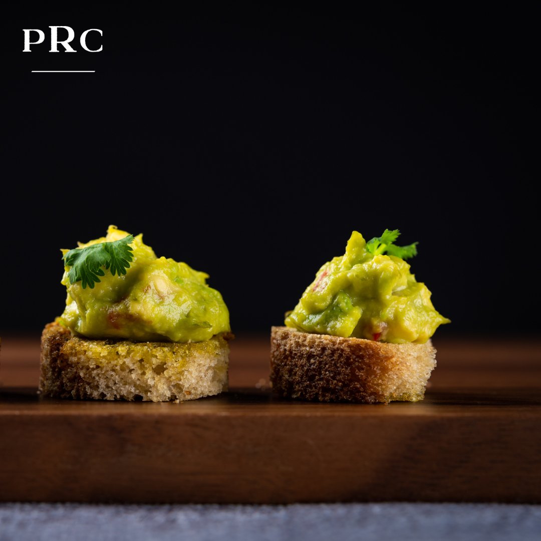 PRCCaterers's tweet photo. Topped with maldon salt, chili, and lime, our snacksize avocado toasts offer the perfect amount of avocado and toast in every bite.

Learn more about our catering services: https://t.co/YCwLv2lLOH https://t.co/FFceTIe3gR