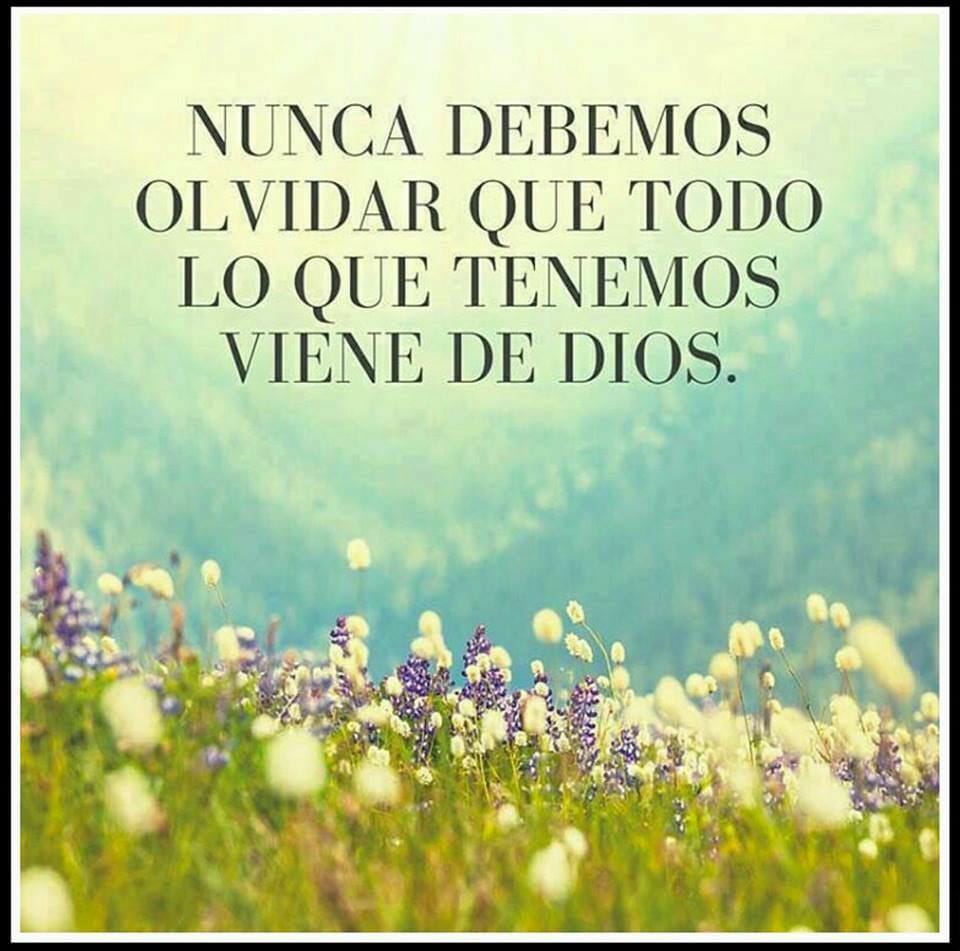 Muy buenos días 😃Es muy fácil pensar que tenemos las cosas porque nos esforzamos en adquirirlas. Pero la realidad es que todo lo bueno que tenemos viene de parte de *DIOS*; demos gracias por su gran misericordia 🙏 *que tengas un exitoso martes* 😉👍 buena vibra