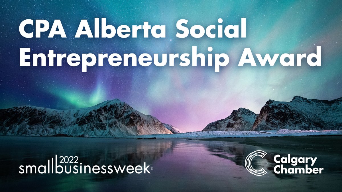 Does your business look out for the triple bottom line – people, profits, planet? Let us help you tell your story and celebrate your pride in social responsibility! Apply for the <a href="/CPA_AB/">CPA Alberta</a> Social Entrepreneurship Award before time runs out: calgarychamber.com/small-business…
