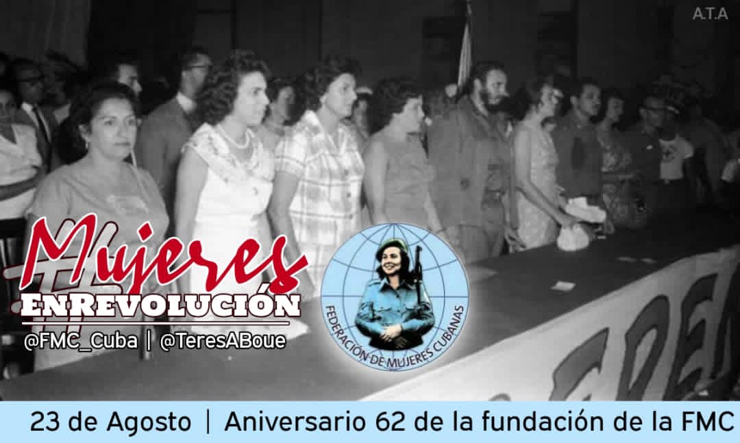 El ejemplo de Vilma Espín, acompaña a las federadas en la Venezuela de Bolívar, 
Chávez y Maduro. #MujeresEnRevolución, #CubaPorLaPaz #CubaPorLaVida 
<a href="/cubacooperaven/">Brigada Médica Cubana en Venezuela</a> <a href="/minsapcuba/">Ministerio de Salud Pública de Cuba</a> <a href="/FMCCuba/">FMC Provincia Santiago De Cuba</a>
<a href="/cubacolabora/">Brigada Médica Estado Aragua</a>