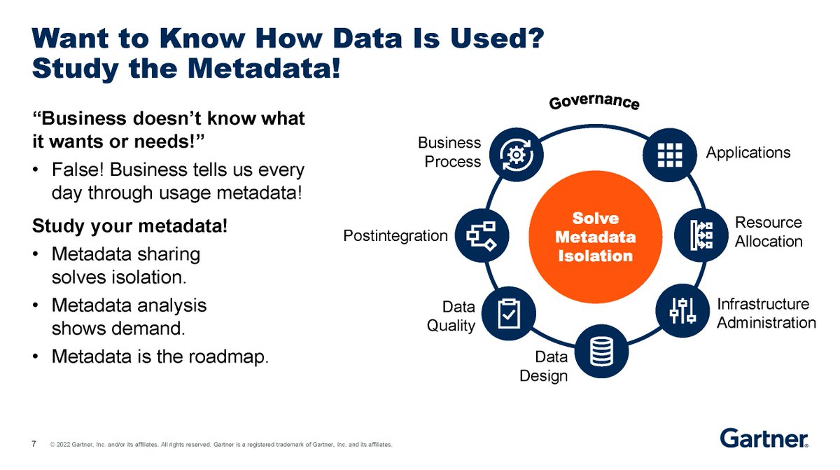 Gartner_inc's tweet photo. How is #data used? You can know - just study the #metdata. #GartnerDA https://t.co/KPXfC0IuGy