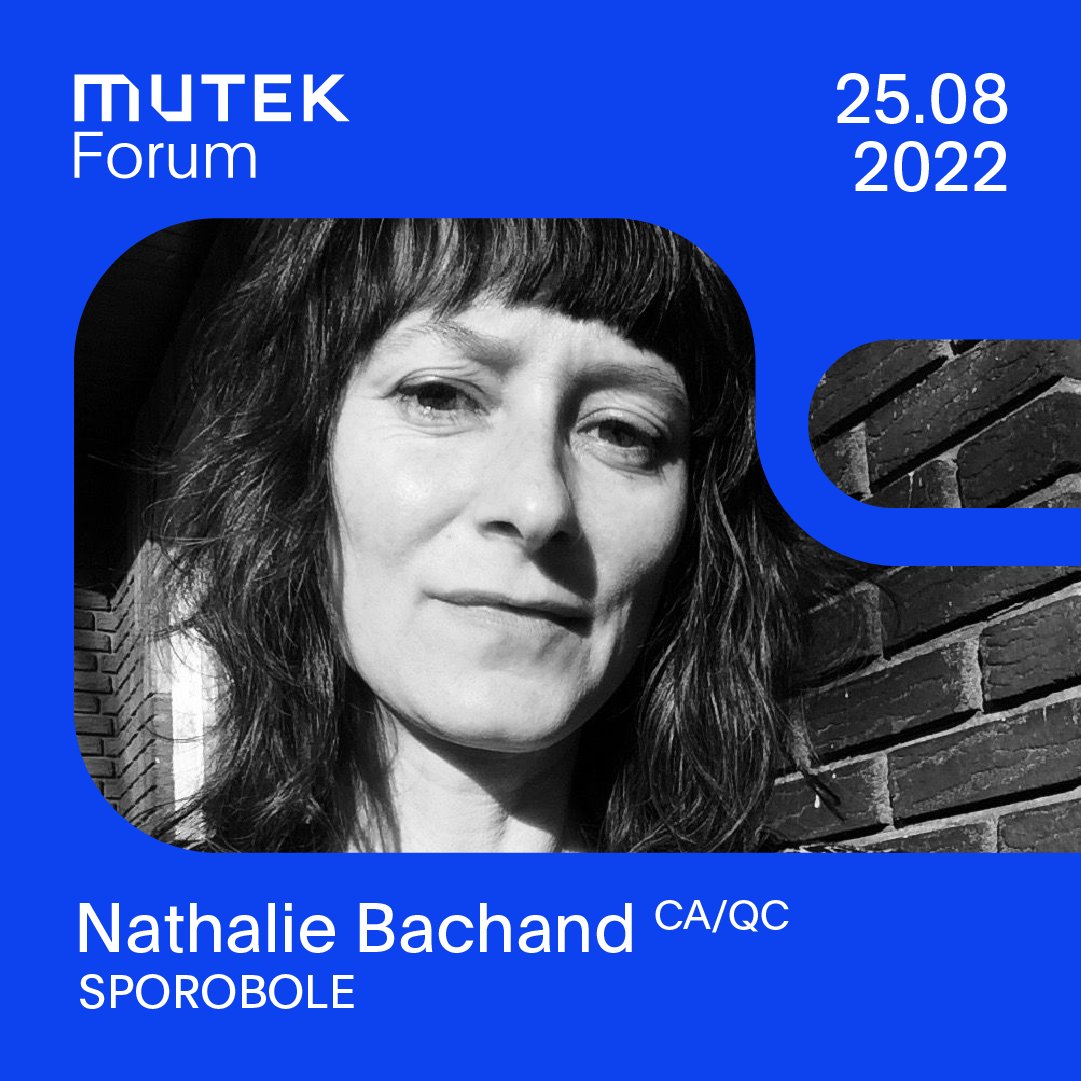 Ce jeudi je serai en conversation avec l’artiste <a href="/baronlanteigne/">baron lanteigne</a> dans le cadre de MUTEK Forum 2022 <a href="/MUTEK_Montreal/">MUTEK Montréal</a> 〰️ nous parlerons, notamment, de sa récente résidence de création d’une œuvre de 'art game' <a href="/sporobole/">Sporobole</a> forum.mutek.org/fr/performance…