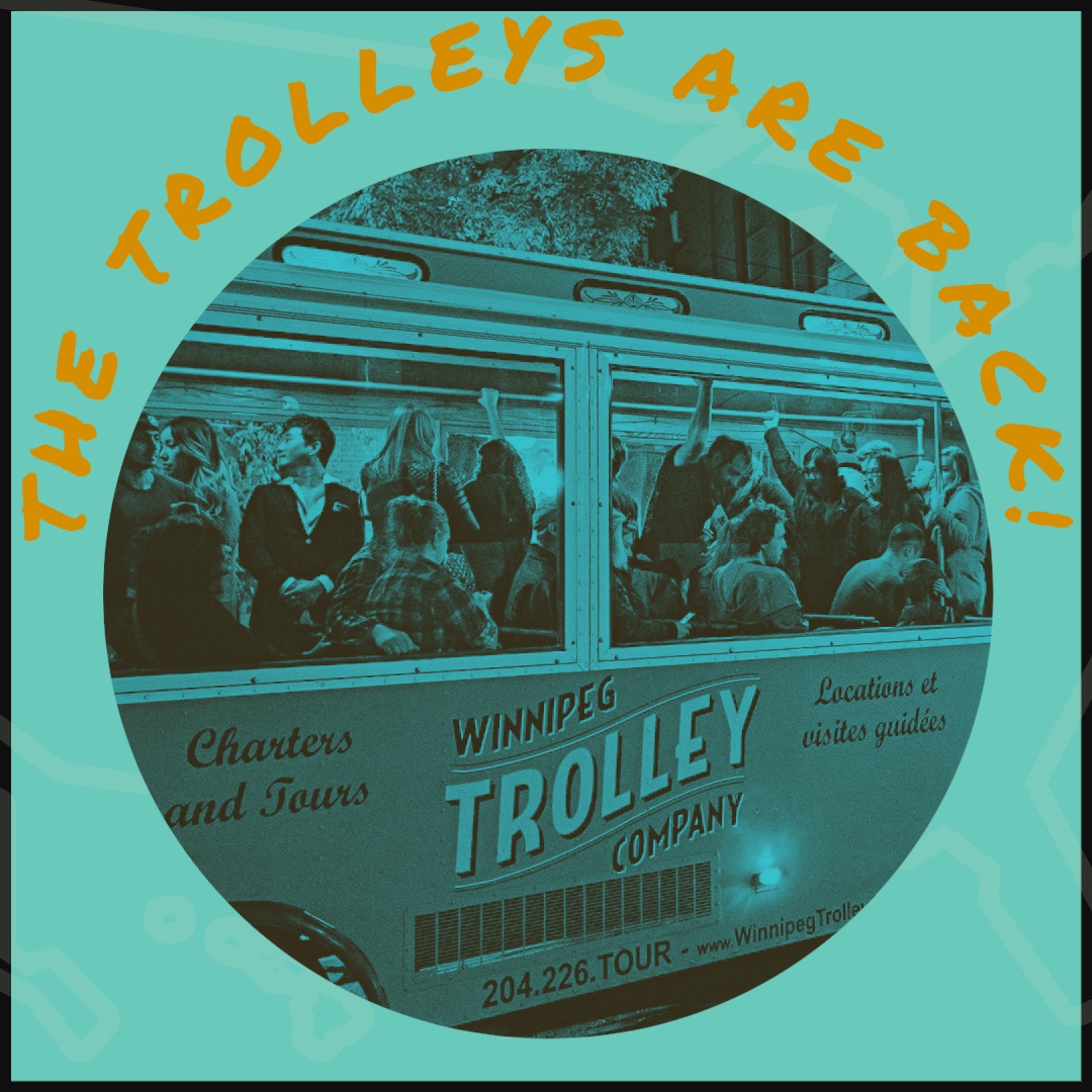 Nuit Blanche Winnipeg (@nbwpg) on Twitter photo If you need some help getting around Nuit Blanche this year, we got you! Our Trolley service will be back in ’22 with FREE rides 6pm-12am. We have some great events and installations coming up and don’t want anybody to miss out😊
Check out our link tree for all the details! If you need some help getting around Nuit Blanche this year, we got you! Our Trolley service will be back in ’22 with FREE rides 6pm-12am. We have some great events and installations coming up and don’t want anybody to miss out😊
Check out our link tree for all the details!