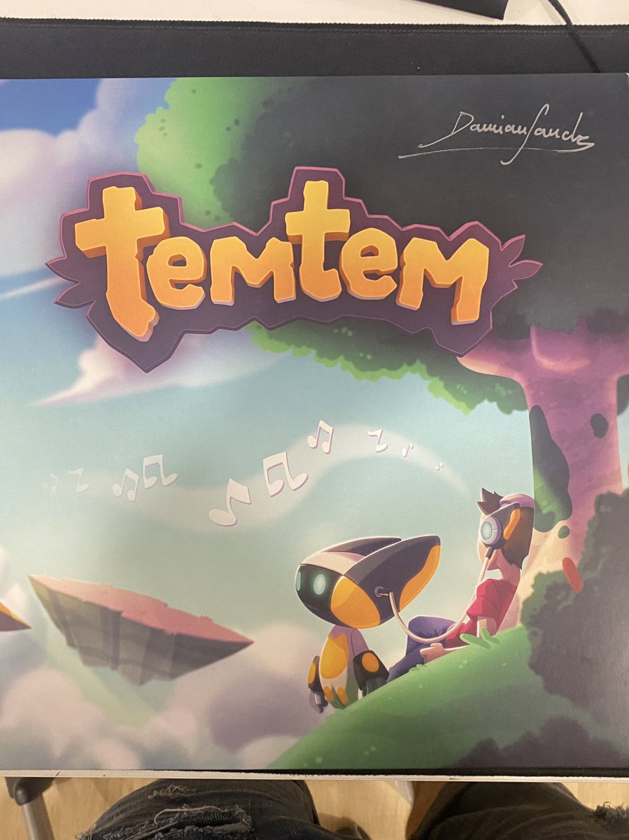 _victorfrias_'s tweet photo. Que maravilla el vinilo de @PlayTemtem con la pedazo BSO de @_damiansanchez ¡Espectacular! 😍😍 https://t.co/FTDgnK5I2G