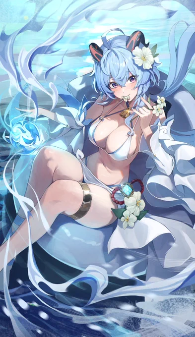 #甘雨海が凍ります。 