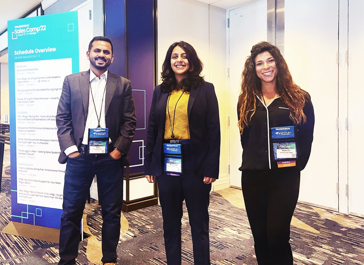 everstageinc's tweet photo. A glimpse of what went down on Day 1 at #SalesComp22! ⚡️
Now off to Day 2! Looking forward to more exciting conversations at booth #25! Come check us out!✨
@WorldatWork https://t.co/rePwHzVbc0