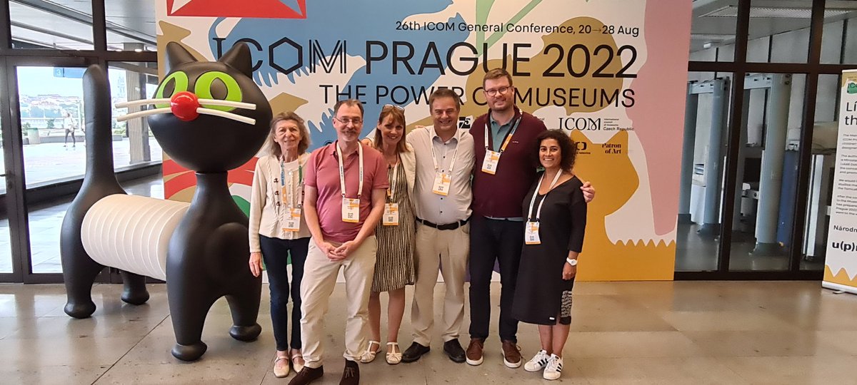 Greetings from your preferred ICOM team at #ICOMPrague2022