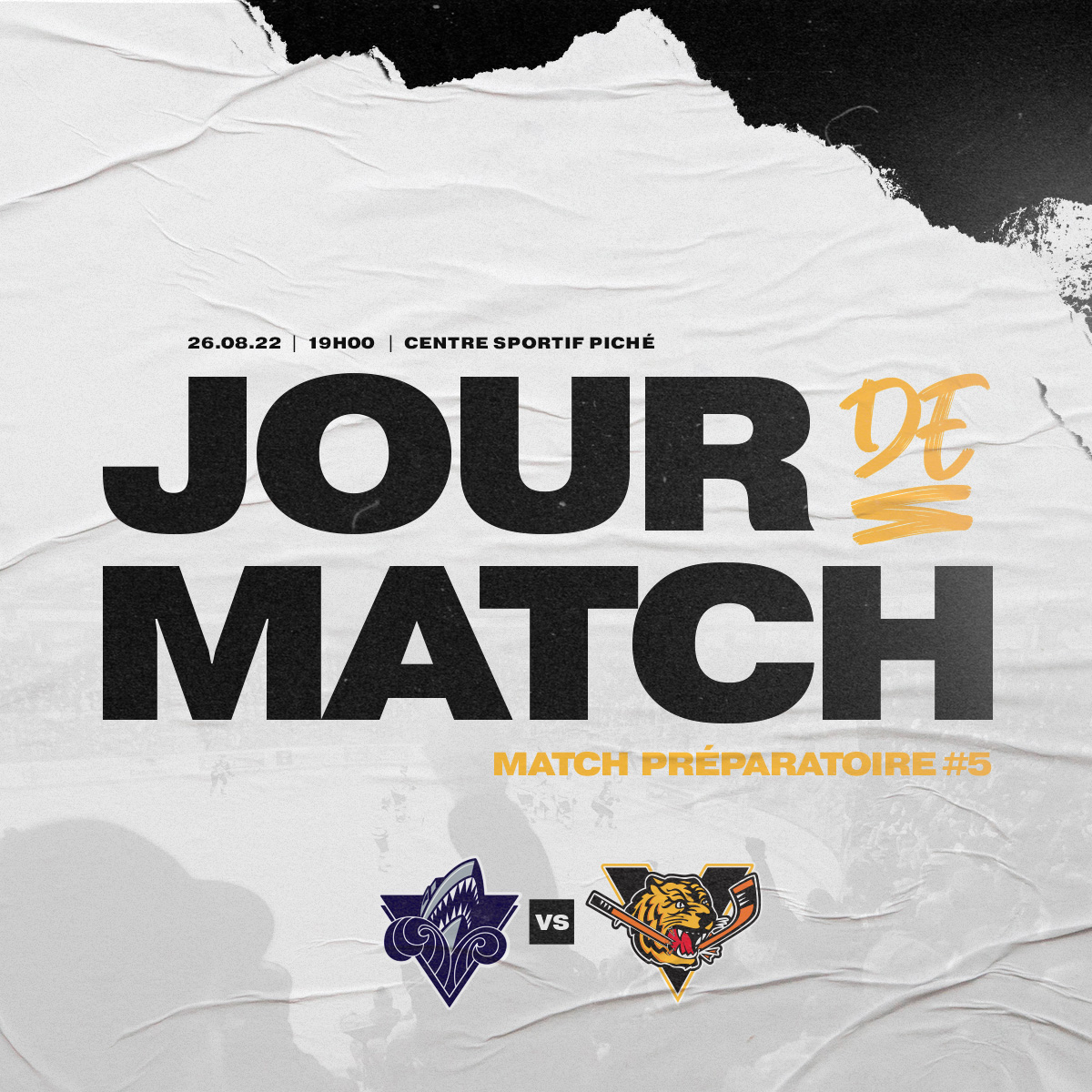 C'est jour de match préparatoire du côté de Daveluyville ! 😼 

🎟 bit.ly/billets-tigres

#Camp2022 #GoTigresGo