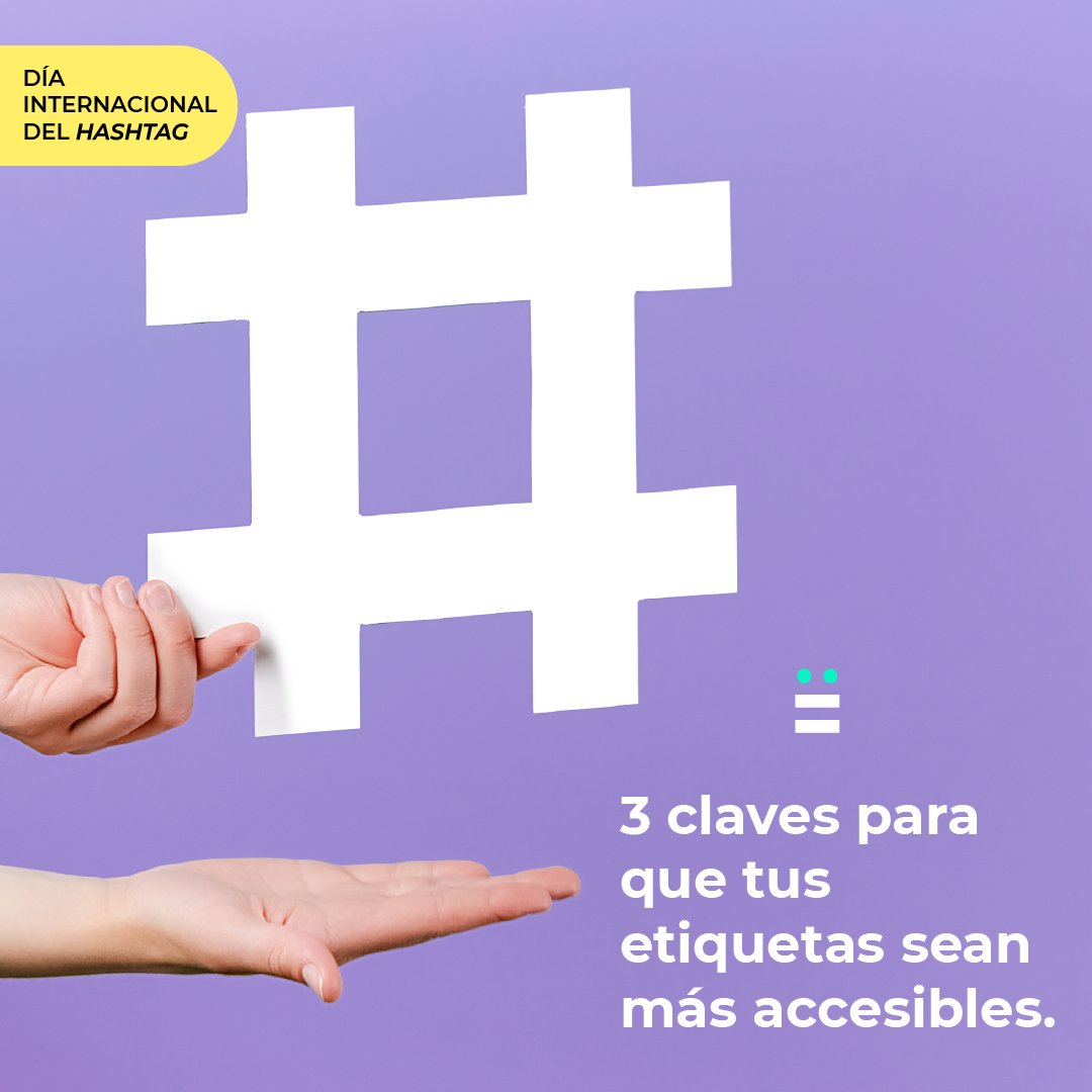 modii_es's tweet photo. Hoy es el #DíaInternacionalDelHashtag. Por eso, te compartimos estas recomendaciones que deberás tener en cuenta si quieres llegar a más personas. ¡Aplícalos! No te tomará mucho tiempo y tendrás mejores resultados. La accesibilidad también es empatía. https://t.co/U9Pm8Nu7Rd