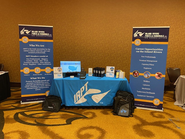 InlandRivers1's tweet photo. IRPT Thanks 5R Enterprises and Impala Terminals for supporting our Veterans at the Cape Girardeau Job Fair! We are at the Century Casino in Cape Girardeau sharing IRPT Members job openings in the area. Stop by and see us!
IRPT Career Opportunities:
https://t.co/2assI9IMC0 https://t.co/A9G7zt1m5H