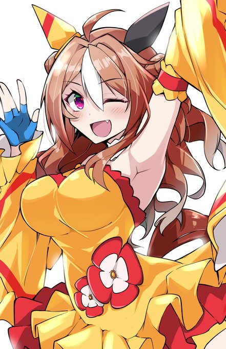 コパノリッキーきてくれたコパ
天井だったけどかわいいからオッケーコパ
小動物てき可愛さだからてっきりマヤちんみたいな小柄なレディかと思いきや出るとこ出てる系レディだったコパ
すき 