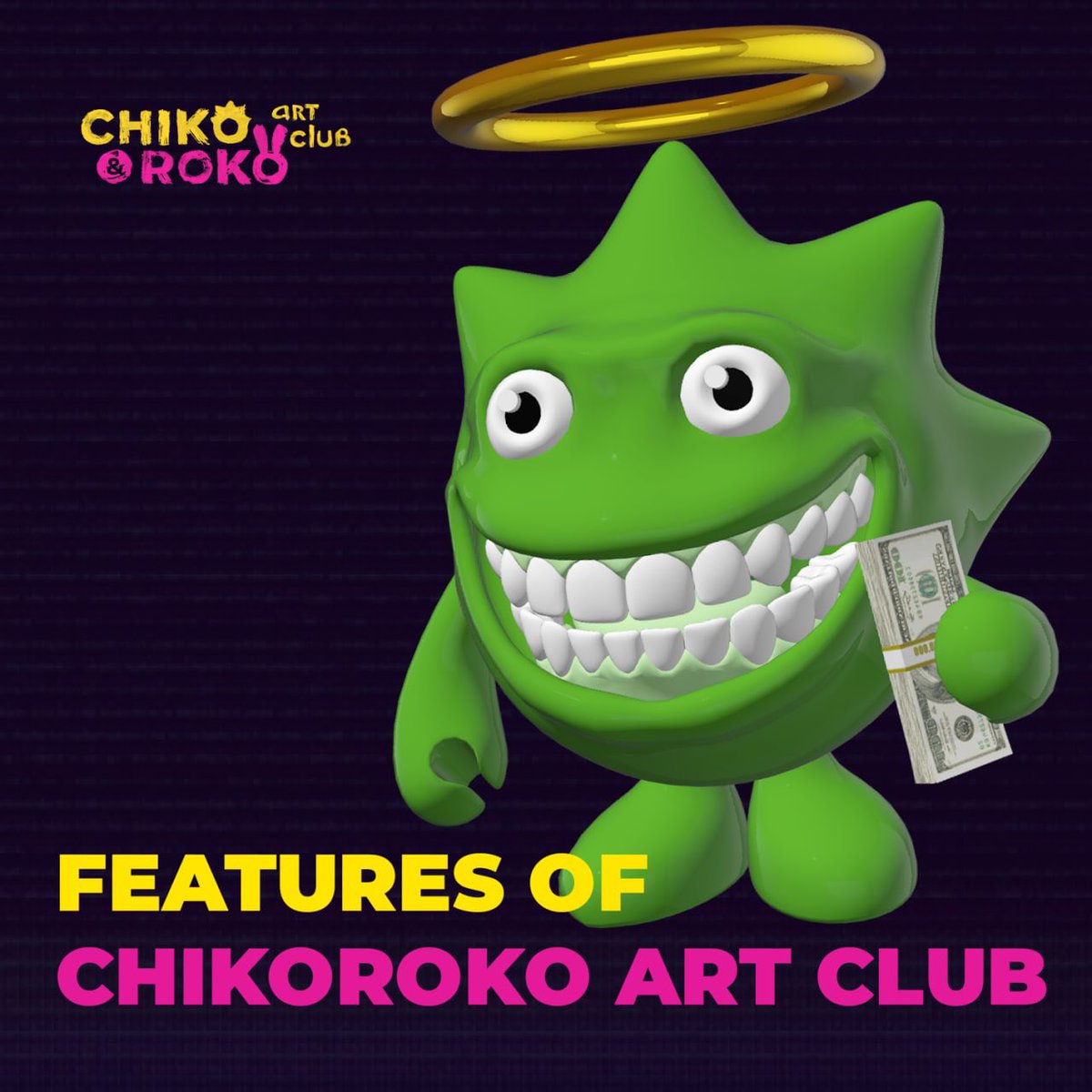 Sup, mates?! 🙌

Did you know about features of Chiko&amp;Roko Art Club? Well, we prepared a detailed post for you! 

We don’t just sell art, but also provide exclusive access to a limited community of privileged collectors! 
Intrigued, huh?