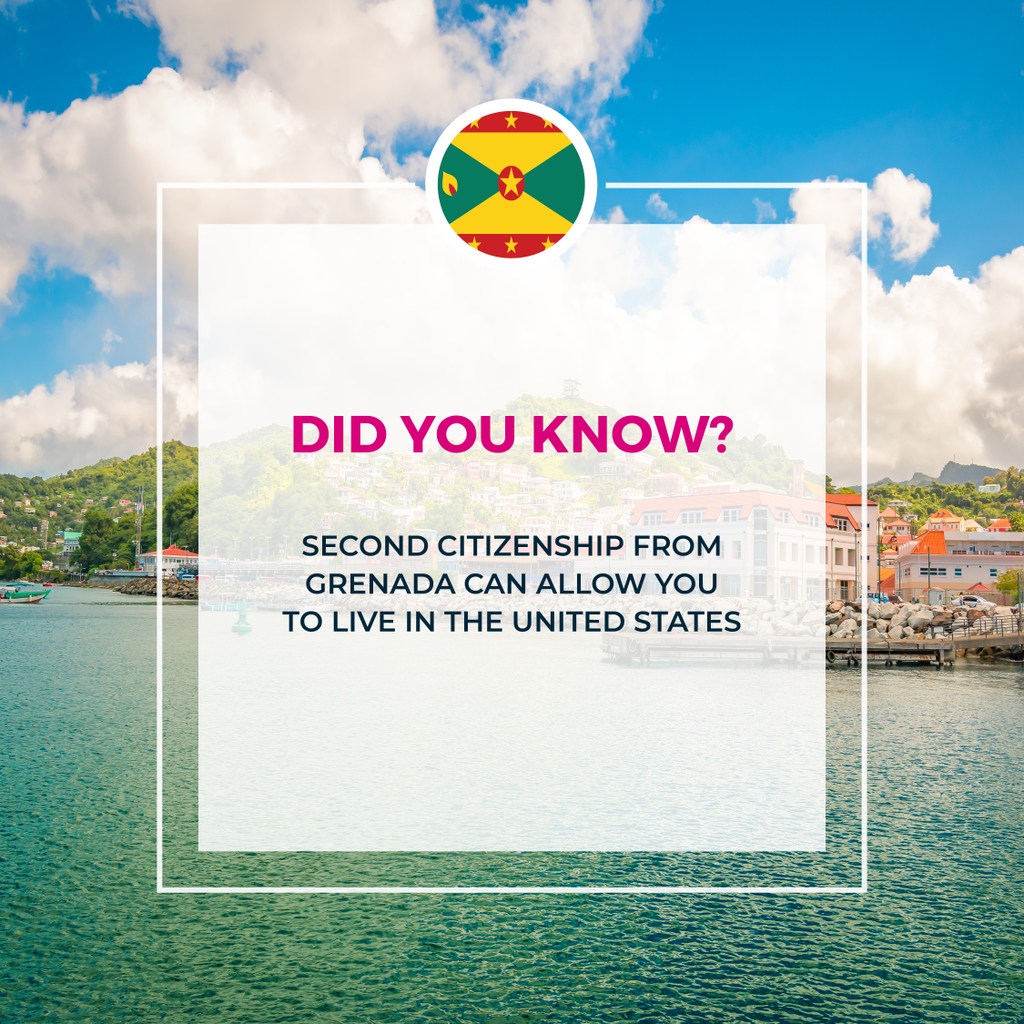 LatitudeWorld's tweet photo. Grenada citizens can be granted an E-2 Treaty Investor Visa, allowing them to live in the USA.
learn more by clicking the link:
https://t.co/iPqlet6mzJ
#citizenshipbyinvestment #Grenada_passport #second_passport #Caribbean_passport #E2visa #E2_visa https://t.co/GUbriHIlBa