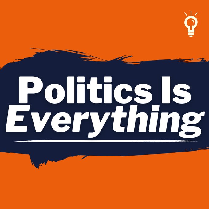 I believe #PoliticsisEverything! New slogan from @Center4Politics