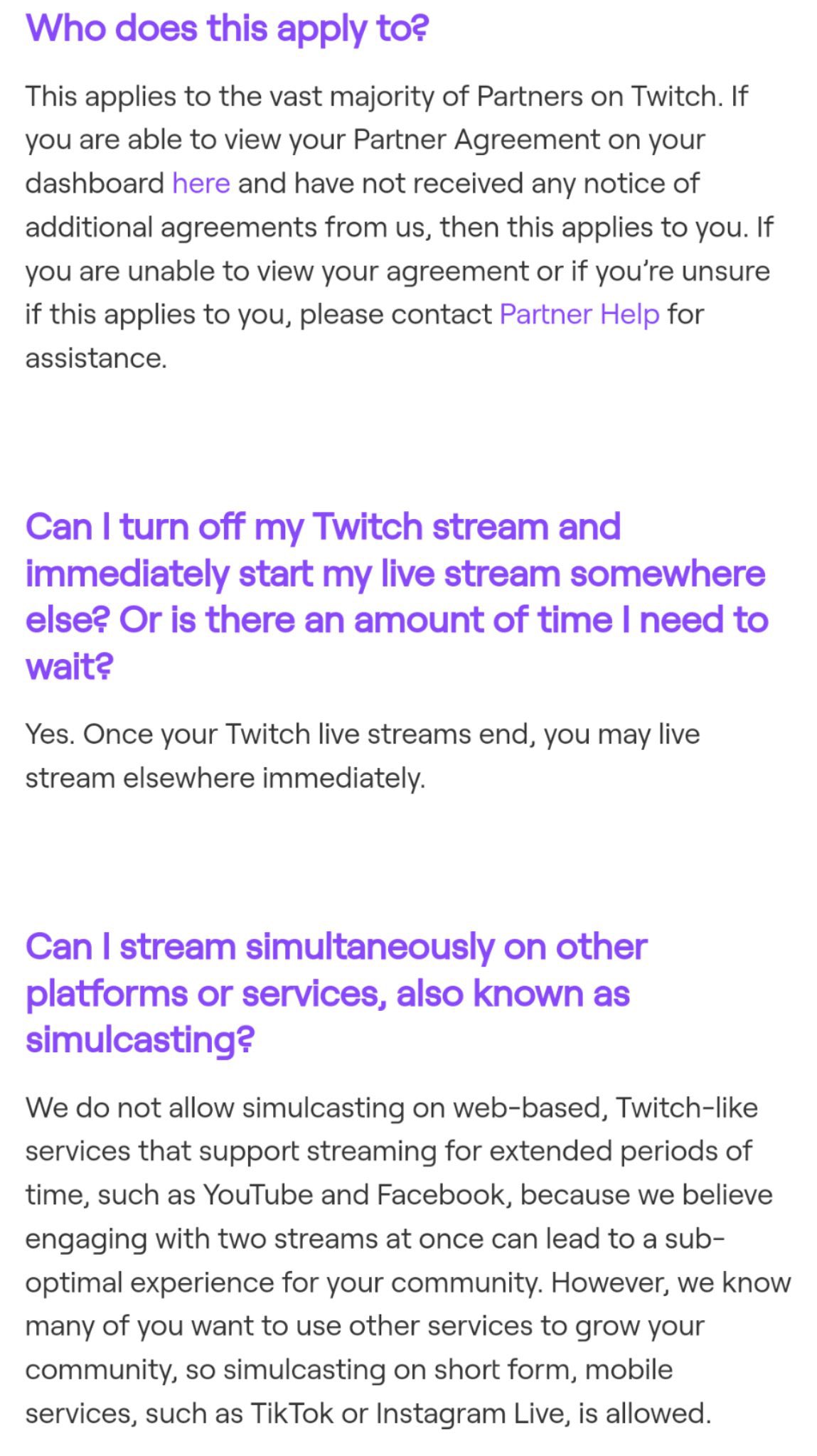 Dex on Twitter: "Twitch is removing their exclusivity clause and