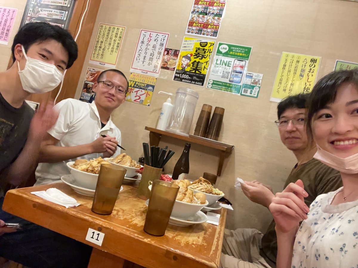 Xray_Sun_jp's tweet photo. 初日の夕食は、家康ラーメン！！#FOXSI #UVSOR https://t.co/bHI4FItqHE