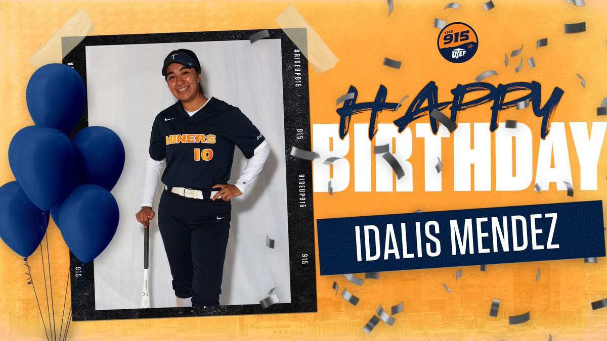 🎉 Wishing a very 𝐇𝐀𝐏𝐏𝐘 𝐁𝐈𝐑𝐓𝐇𝐃𝐀𝐘 to No. 1️⃣0️⃣ <a href="/7mendezIdalis/">Idalis Mendez</a> ! 🥳