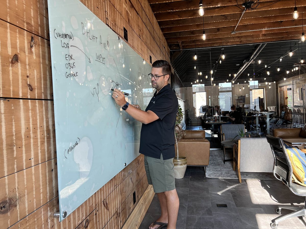 BitLyft's tweet photo. Our product development team is busy putting their heads together this week in preparation for some major updates to BitLyft AIR®. We can't wait to share what is coming down the pipe! #nextgenxdr #xdrsecurity https://t.co/BdJLLNDtmO