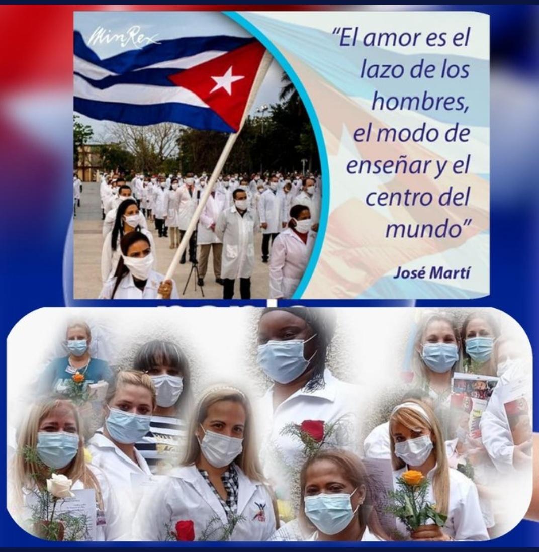La obra de la salud pública en #Cuba no hubiese sido posible sin la dedicación, profesionalidad, ternura y compromiso de la #MujerCubana.
#MujeresEnRevolución #CubaPorLaVida #CubaPorLaPaz 
<a href="/cubacooperaven/">Brigada Médica Cubana en Venezuela</a> <a href="/DcMedica/">Misión Médica Cubana en el Distrito Capital</a>
<a href="/FMC_Cuba/">FMC de Cuba</a> <a href="/MINSAPCuba/">Ministerio de Salud Pública de Cuba</a> <a href="/LilianaPez13/">Liliana Páez</a>