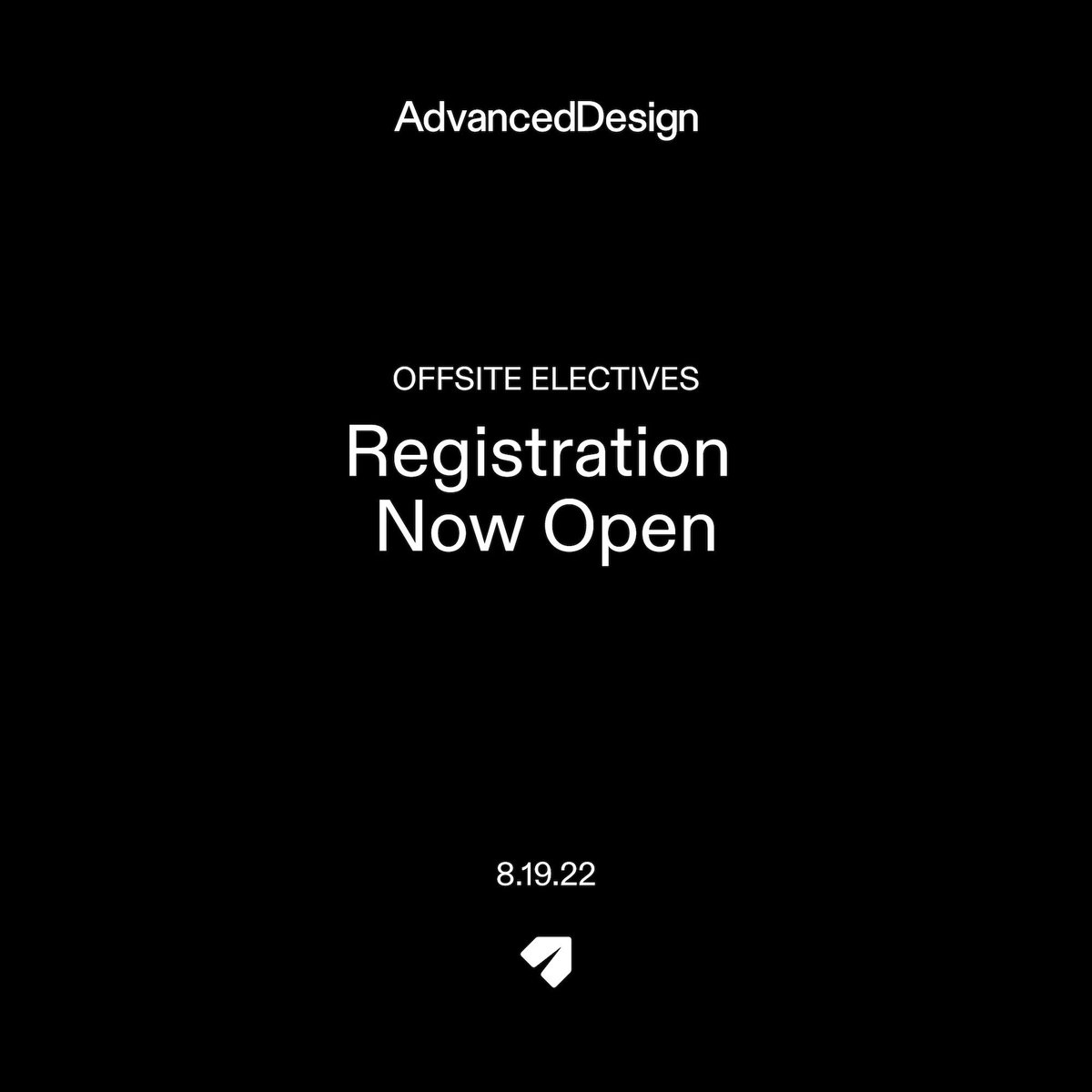 advdes_'s tweet photo. Say hello to Offsite Electives. A 10-week long, individual courses, that take you deeper into areas of specialization. We’re starting with four course offerings: CMF, Sites: Running on Cargo, Form and Human Function and Unblock: How UX opens ID Pathways, with many more to come. https://t.co/PXgGR1Ojr4