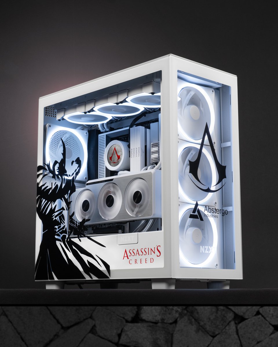 mr_matt_lee's tweet photo. Assassin's NZXTeed?! Step into the Animus with my latest build in collaboration with @NZXT featuring the new H7 Elite!

🎥 Watch the build video here
https://t.co/cL2K8vgnFU

📸 More pictures and info here
https://t.co/HYUIrkEo2H

#NZXT #NZXTh7 #Assassinscreed #NZXTBLD #PCgaming https://t.co/rwhhLQXWZC