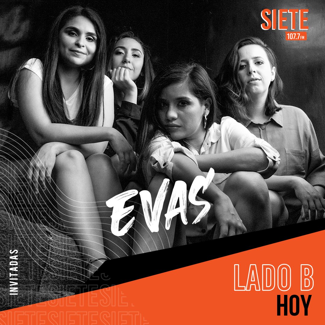 RadioSietePy's tweet photo. ¡Hoy le toca a @evasrock pasar por el #LadoB de la 107.7 FM! 🤩🧡

Prendete a #JustRelax a partir de las 15 H por la radio en dónde vive la buena música 🤩#RadioSiete https://t.co/F9UAOJ6sZE