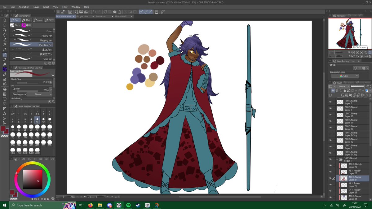 Lothals__light's tweet photo. //so art my friend asked me to draw leon from pokemon sword and sheild in star wars so here we are with jedi leon https://t.co/bRlYyWUOV2