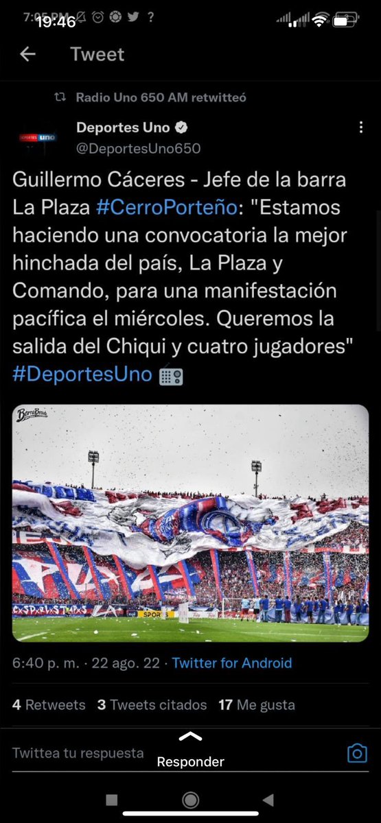 Se acabó la paciencia!🔥