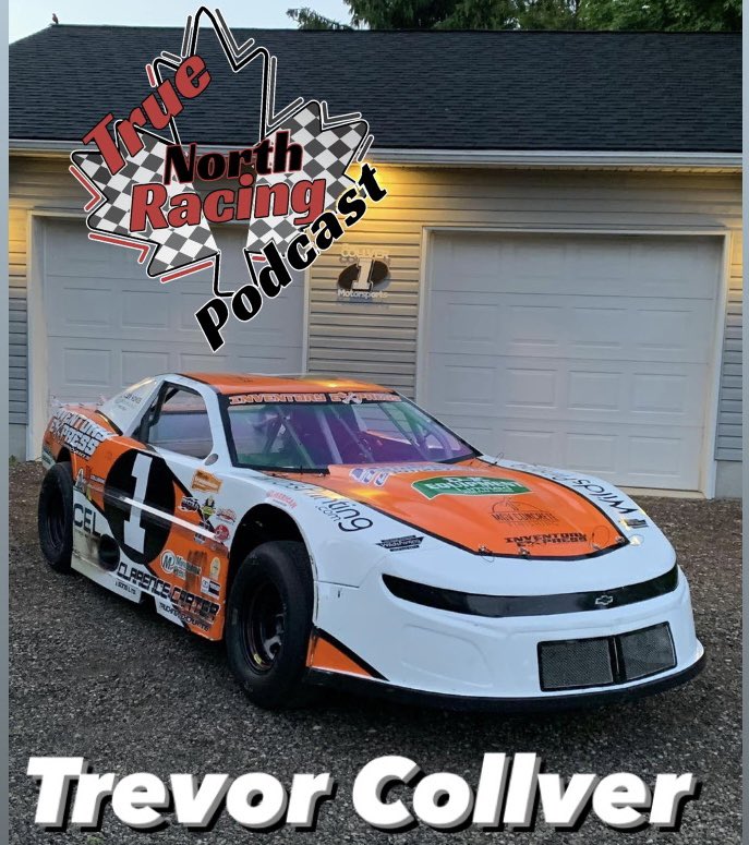 New episode of the True North Racing Podcast is available now! 

This weeks guest is the driver of the #1 Super Stock at <a href="/DelawareSpdway/">Delaware Speedway</a> Trevor Collver 

Episode 72: Trevor Collver is available on all major podcasting platforms including Apple, Google, Spotify and YouTube!