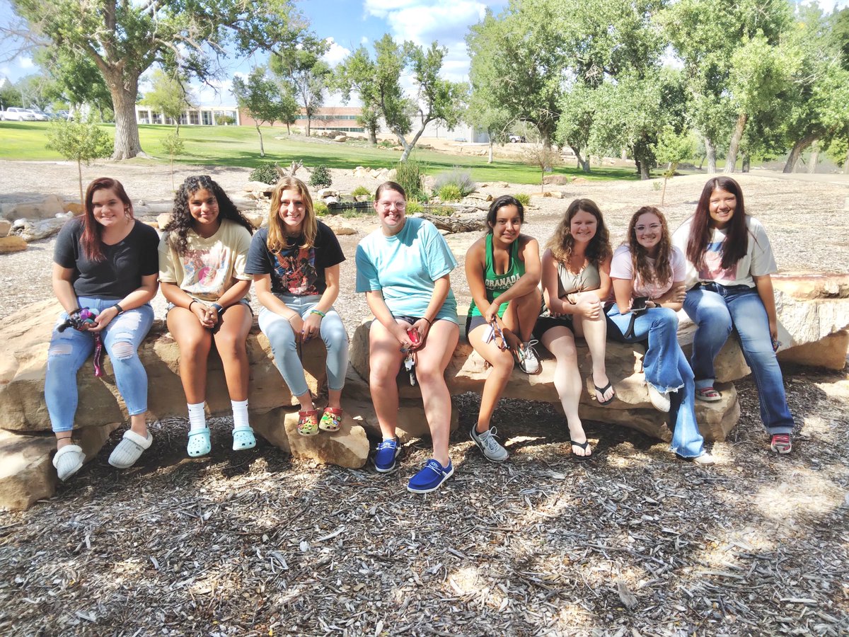 lamarcomcollege's tweet photo. NEW school year vibes! These Sittin' Lopes got together for a quick pic, and we're so glad they did. Have a great semester, all! #LopesPride https://t.co/vvvYum90oT