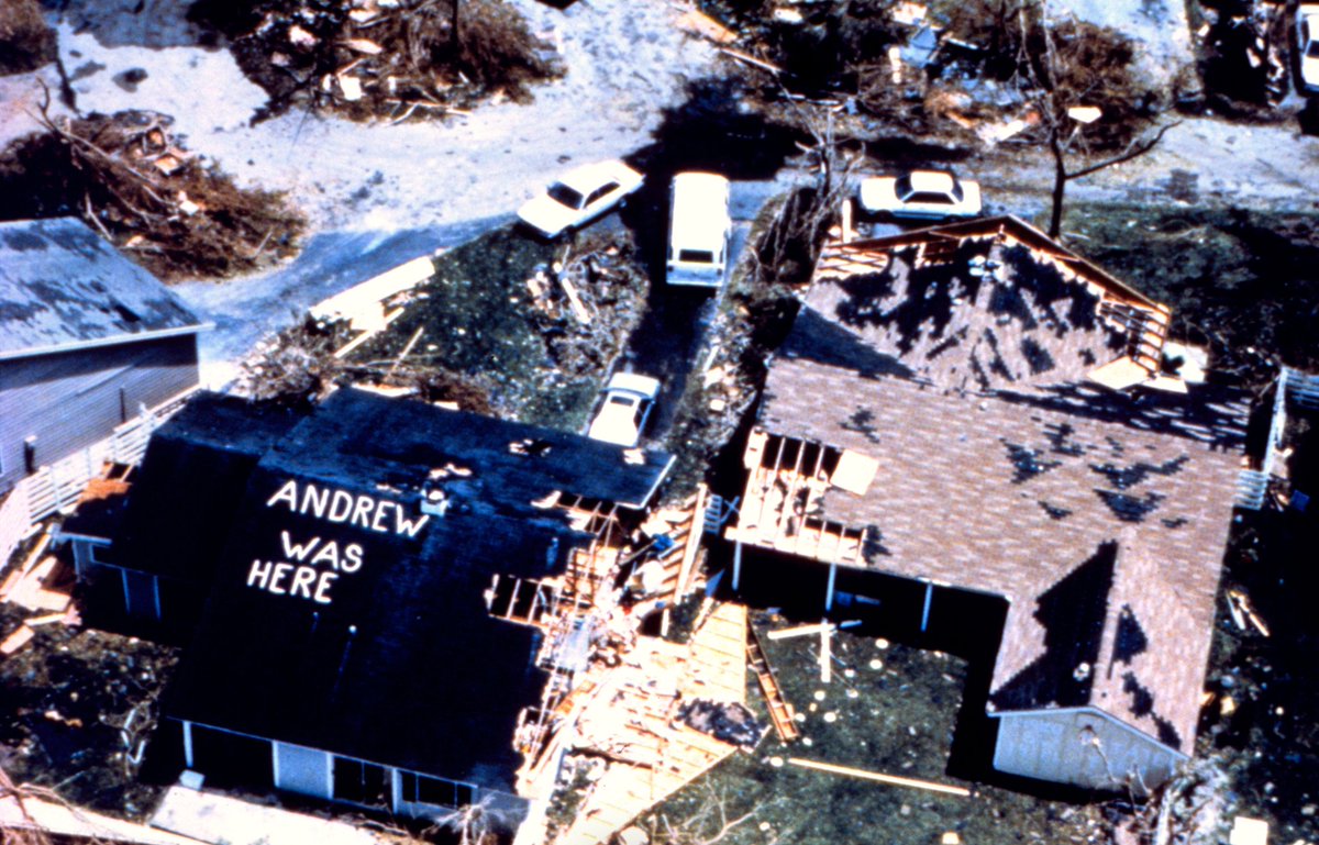 30 YEARS LATER How Hurricane Andrew redefined the power of a devastating hurricane / Twitter