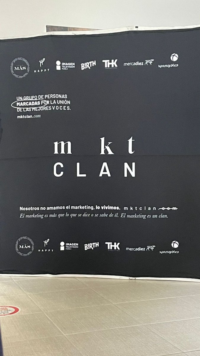 Así iniciamos nuestro día en el evento nuestros amigos de Mkt Clan : 

Minds - El marketing en el contexto de las causas sociales.