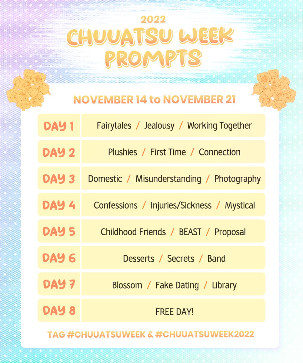 ChuuAtsu Events! tweet media