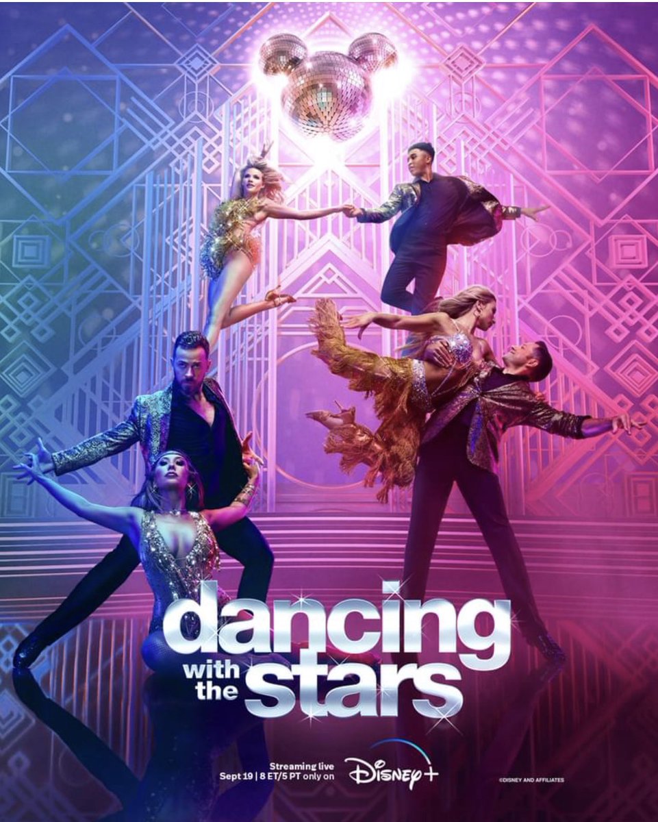 Do you see what we see? 👀
Disney posted this image for <a href="/officialdwts/">Dancing with the Stars #DWTS</a> to promote the return of the show streaming on Disney+ on September 19. #DWTS #hiddenmickey