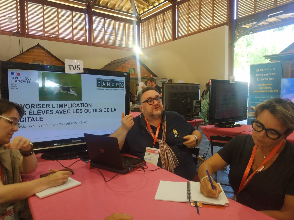 StephaneLastere's tweet photo. #Ludovia19 @ludoviaORG
Favoriser l'implication des élèves avec les outils de #LaDigitale https://t.co/E77rZWwPSC
Organiser, collaborer et interagir en classe
#Explorcamp de @freddav_2 @canope_34 @reseau_canope
Focus sur #Digipad, #Digidoc #Digistorm... https://t.co/Aita82c32J