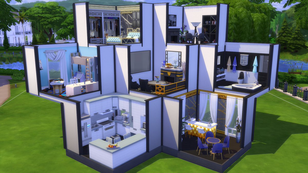 Al3ria's tweet photo. This is my entry for the challenge  #simroozshell5 on Instagram
You can find it on my gallery (ID: AlleriaSimmer)

#NoCC #MoveObjectsOn #TheSims4 https://t.co/m6dAxPvTBc