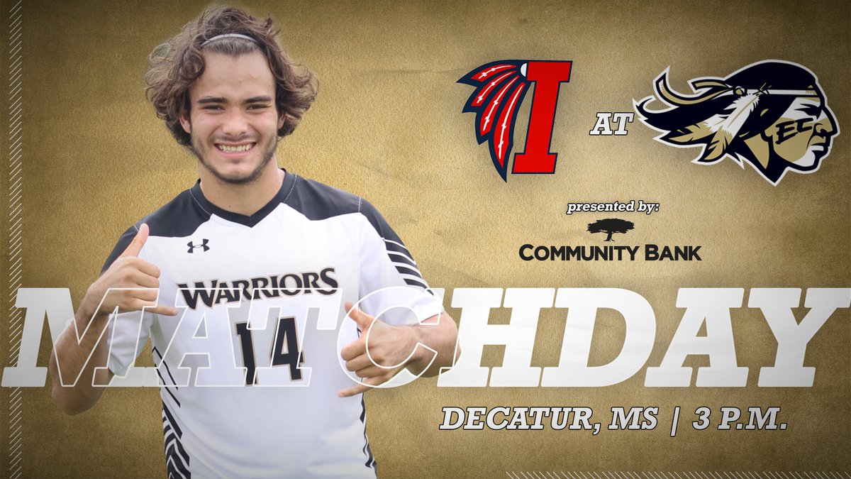 𝙈𝘼𝙏𝘾𝙃𝘿𝘼𝙔!

It's the <a href="/ECCCSoccer/">ECCC Warrior Soccer</a> team's home opener as the Warriors take on ICC! Due to rain in the forecast, the match will now be played on the turf at Bailey Stadium! Kick off is still set for 3 p.m.

🎥: eccclive.com/gold

#WarriorStrong