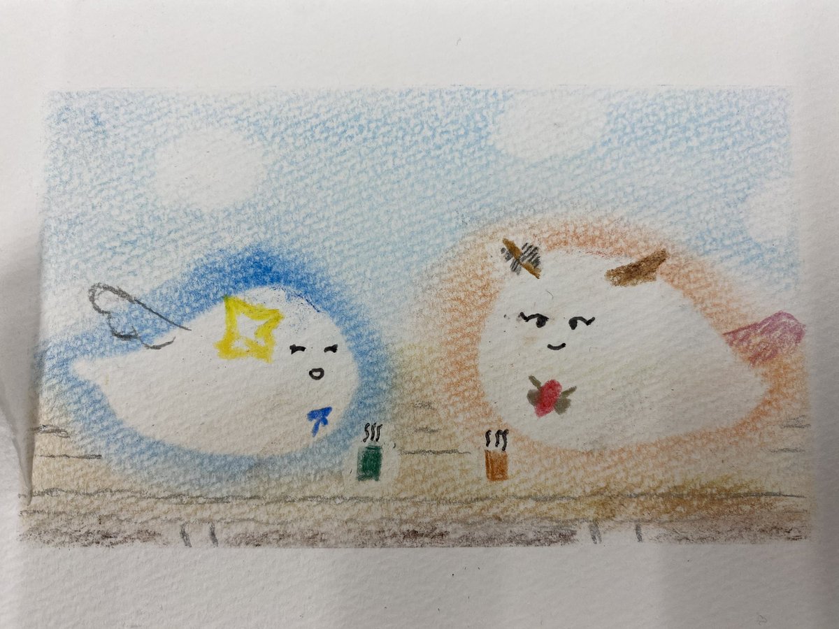 Fuu_VISION's tweet photo. #絵描きさんと繫がりたい 
パステル絵で初心者ですけど、このタグ使っていいでしょうか・・・？ https://t.co/AlcXvLsmRN