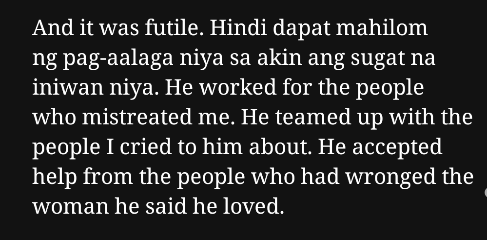 mi_serenityy's tweet photo. What if hindi niya tinanggap? 

#MWCLAChapter32 https://t.co/pxbQ2ZdObW